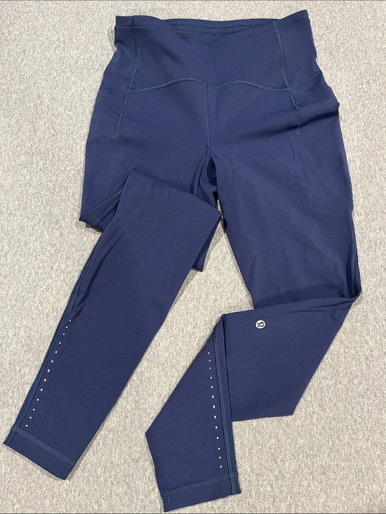 lululemon athletica Pants - Lululemon Swift Speed High-Rise leggings size 8 mineral blue